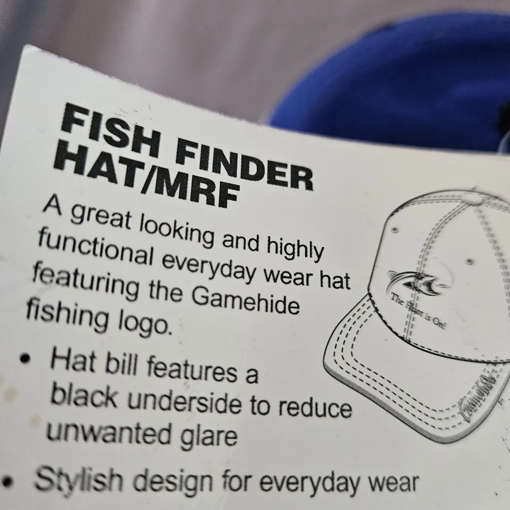 Royal Blue Gamehide Ball Cap - Picture 5 of 6